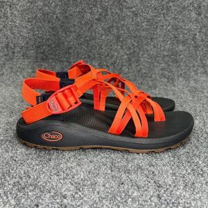 Chaco ZX/2 Cloud Sandals Womens Size 8 Orange Blue Outdoor Athletic Hiking Water